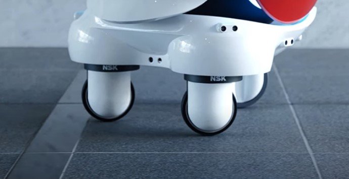 NSK, hizmet robotu uygulamaları için Active Caster ünitesini geliştirdi